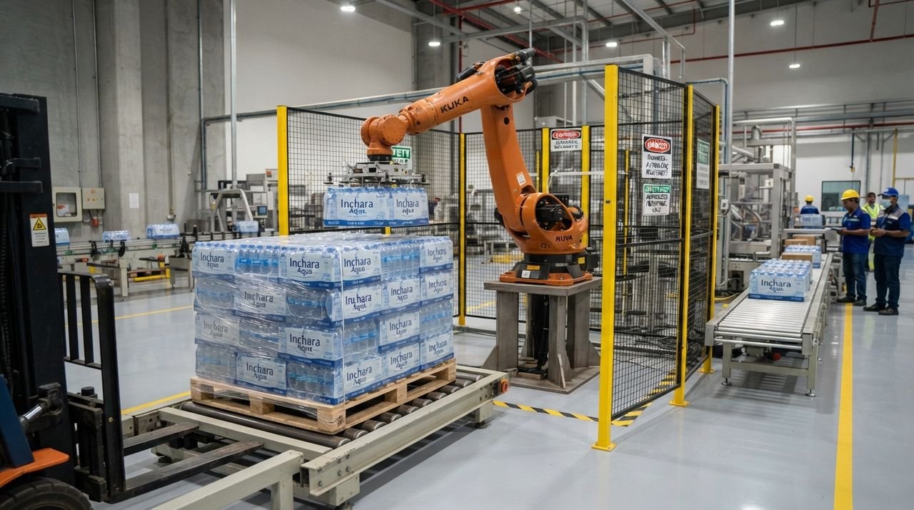 Robotic palletiser